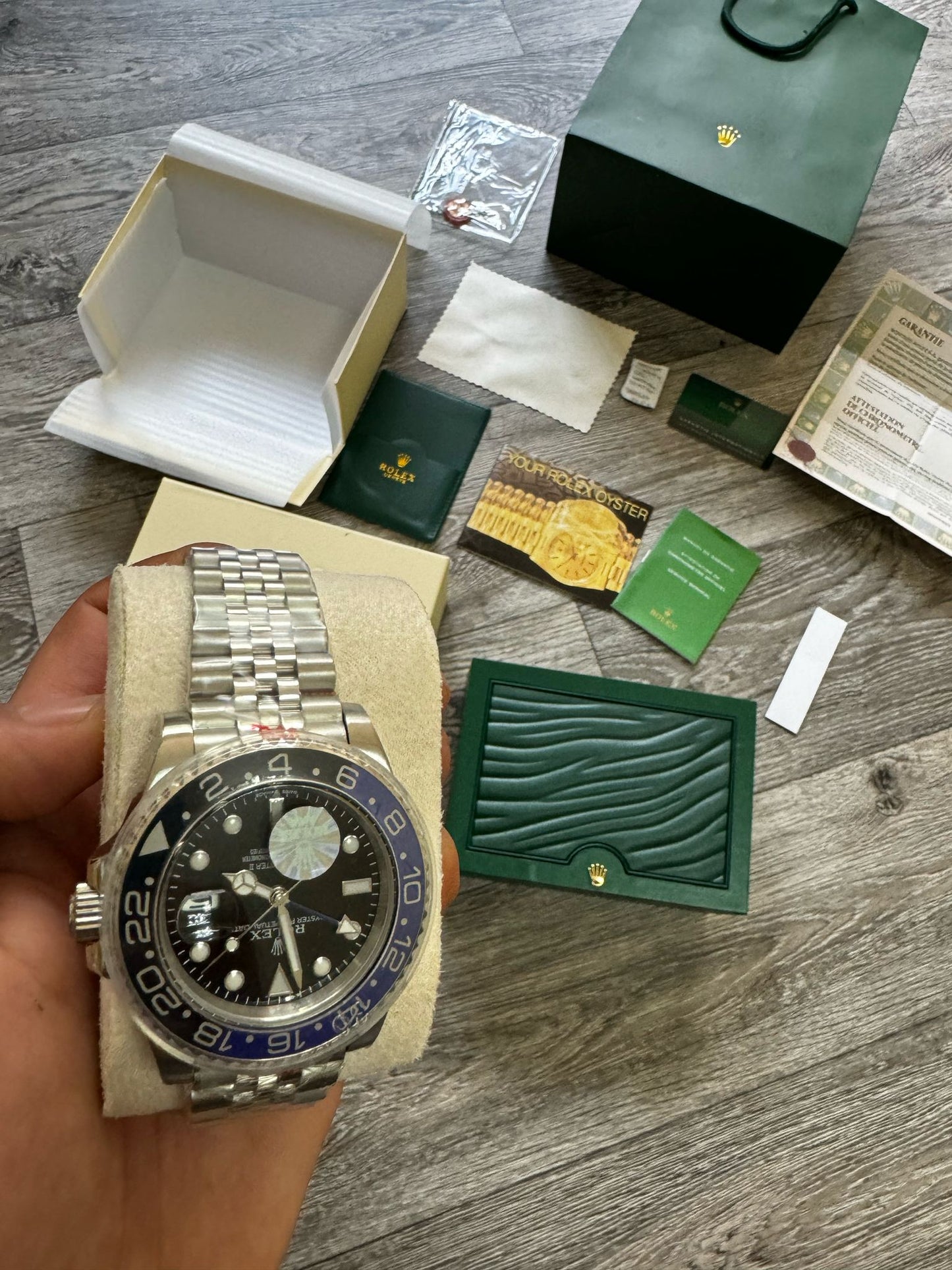 Rolex GMT Master II "Batman"