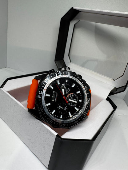 Boss Chronograph "Red Black"