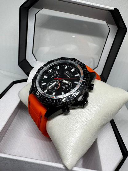 Boss Chronograph "Red Black"