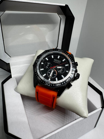 Boss Chronograph "Red Black"