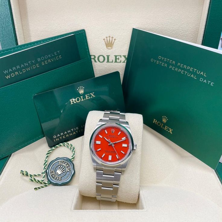 Rolex Oyster Perpetual "Red"