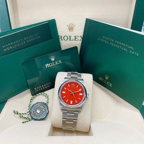 Rolex Oyster Perpetual "Red"